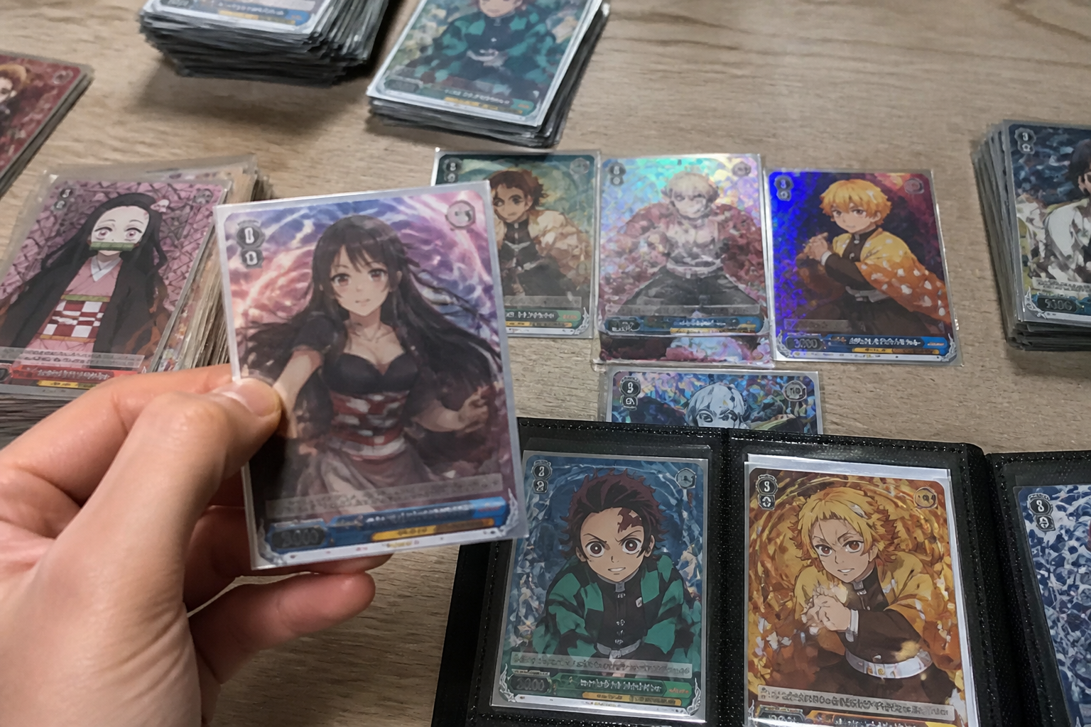 Anime trading cards